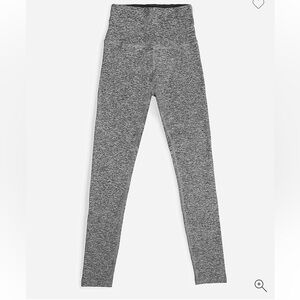 Beyond Yoga Heather Gray Kids Leggings
